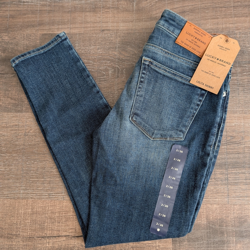 Lucky Brand Blue Skinny Jeans